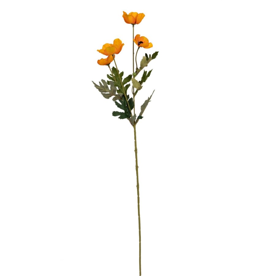 Planter Og Blomster Kremmerhuset | Blomst Anemone Orange 60 Cm