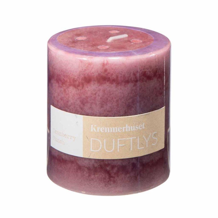 Lys Kremmerhuset | Duftlys Cranberry Punch