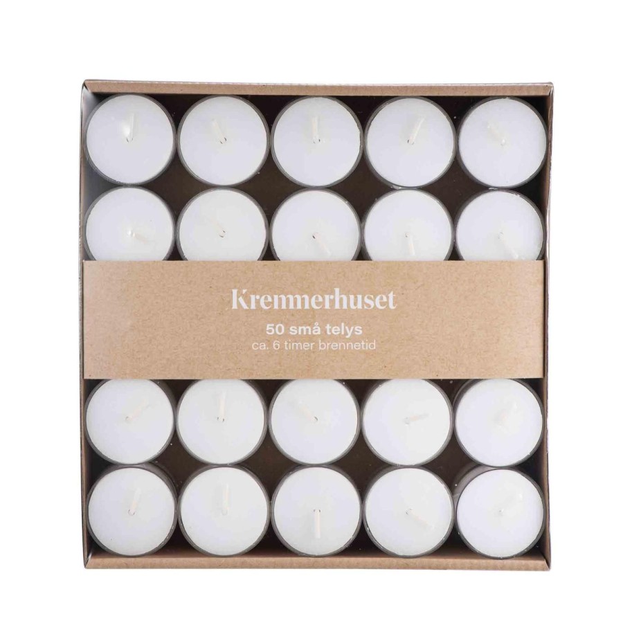 Lys Kremmerhuset | Telys Sma 50 Pk