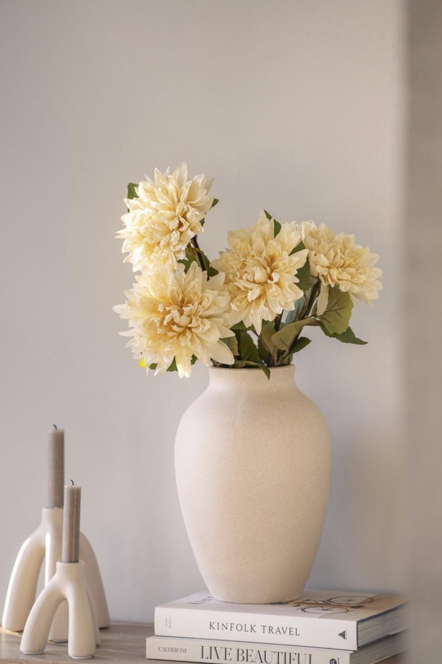 Planter Og Blomster Kremmerhuset | Blomst Dahlia Cream